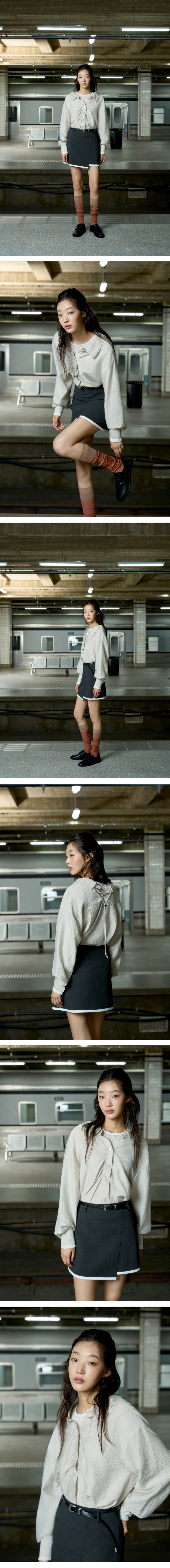 모델 착장 (model-wearing)