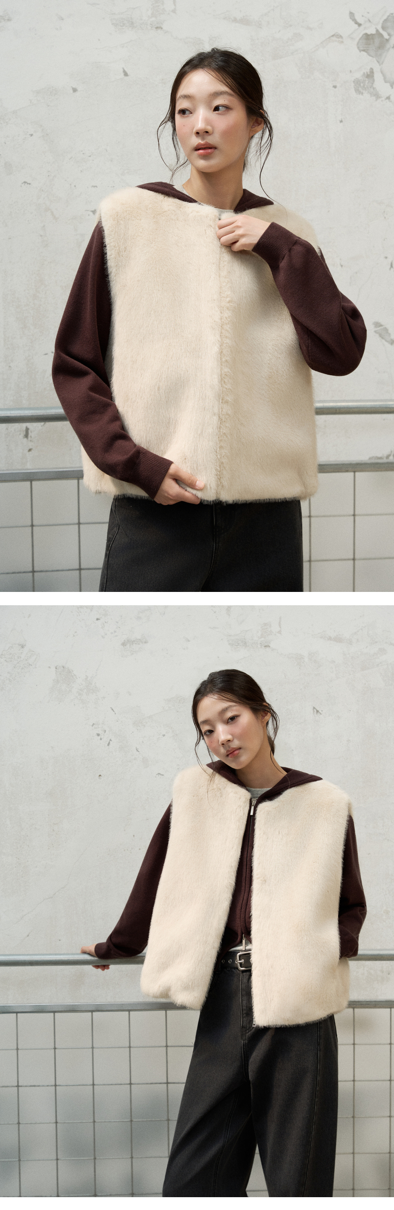 페이지 1 (model-wearing · CREAM · 2/2)