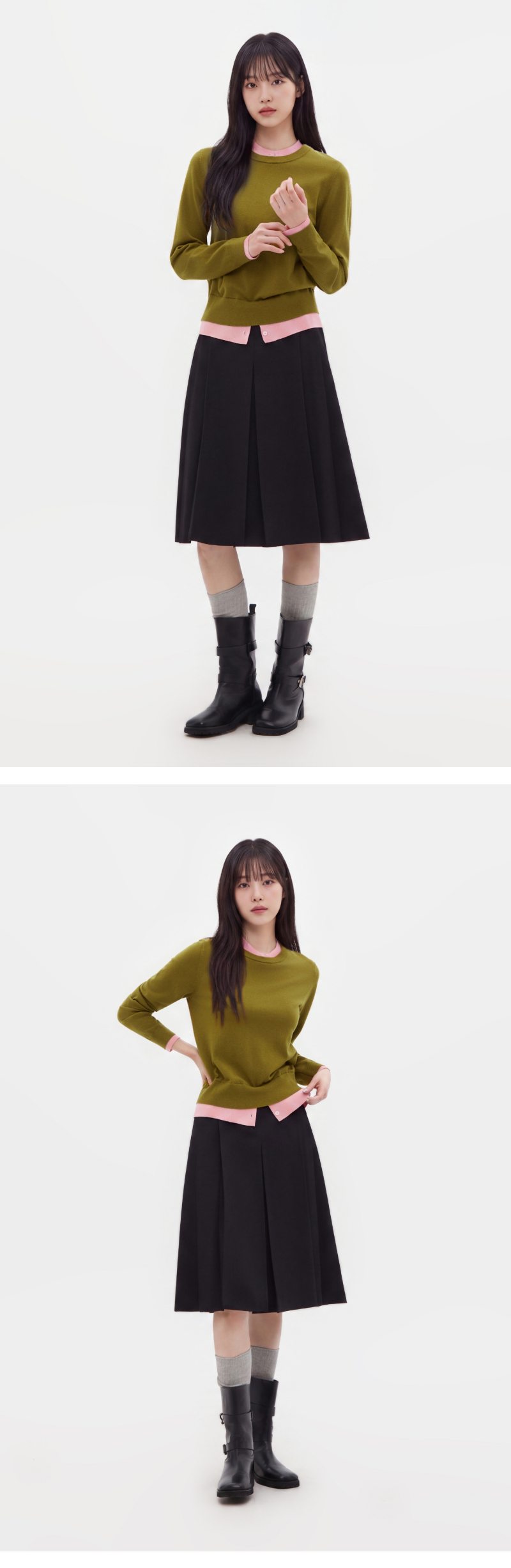 모델 착장 (model-wearing · 2/2)