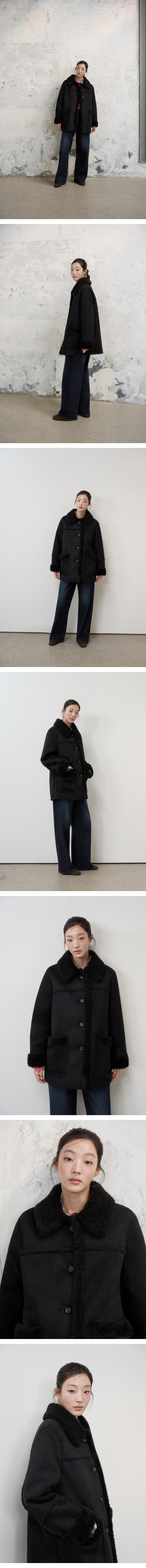 모델 착장_BLACK (model-wearing · BLACK · 1/2)