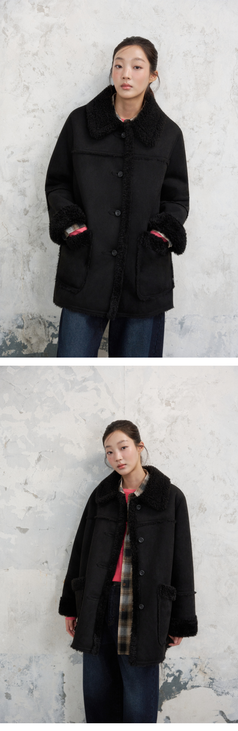 모델 착장_BLACK (model-wearing · BLACK · 2/2)