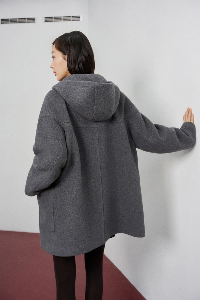 모델 착장 (model-wearing · MELANGE GREY · 2/2)