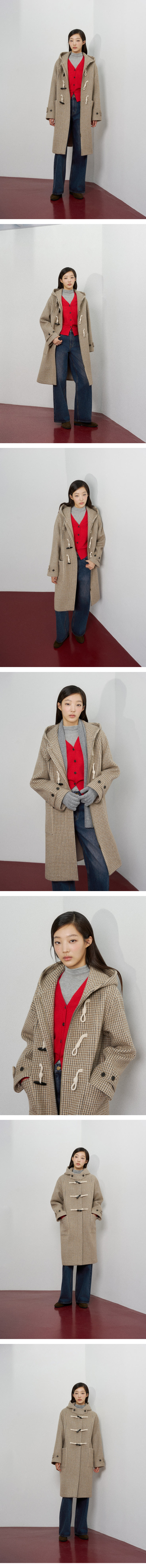 모델 착장 (model-wearing · BEIGE · 1/2)