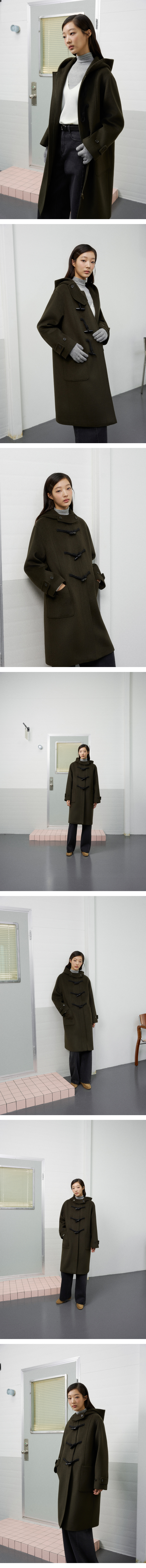모델 착장 (model-wearing · KHAKI · 1/2)