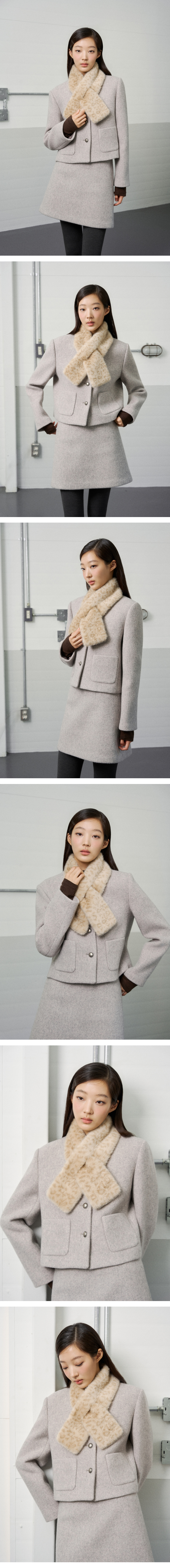 모델 착장 (model-wearing · IVORY)