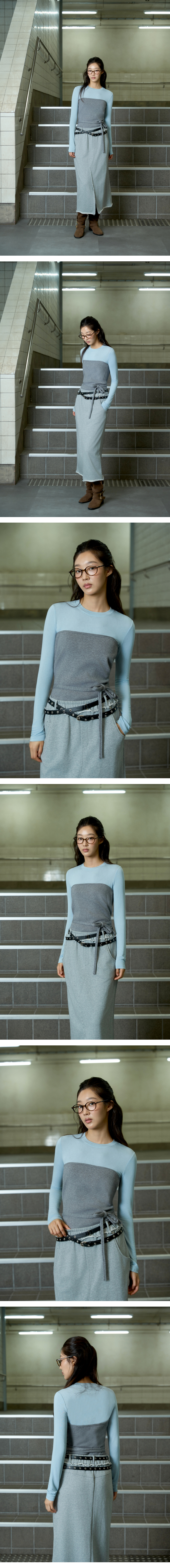 모델 착장 (model-wearing)