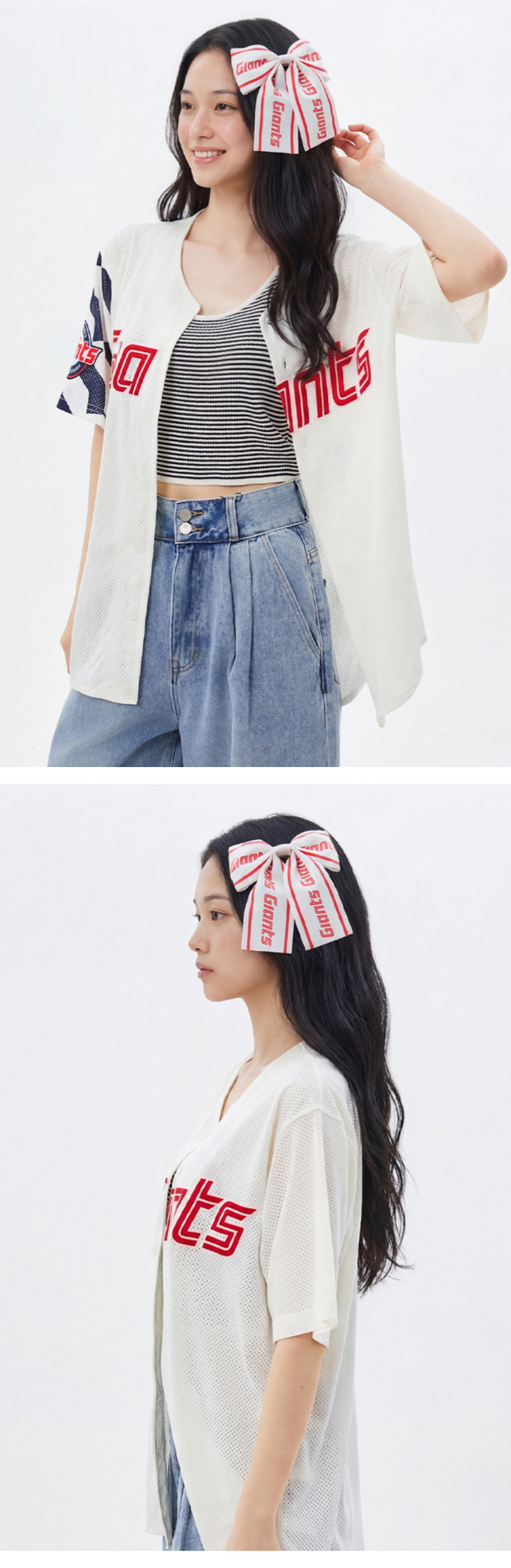모델 착장 (model-wearing · WHITE)