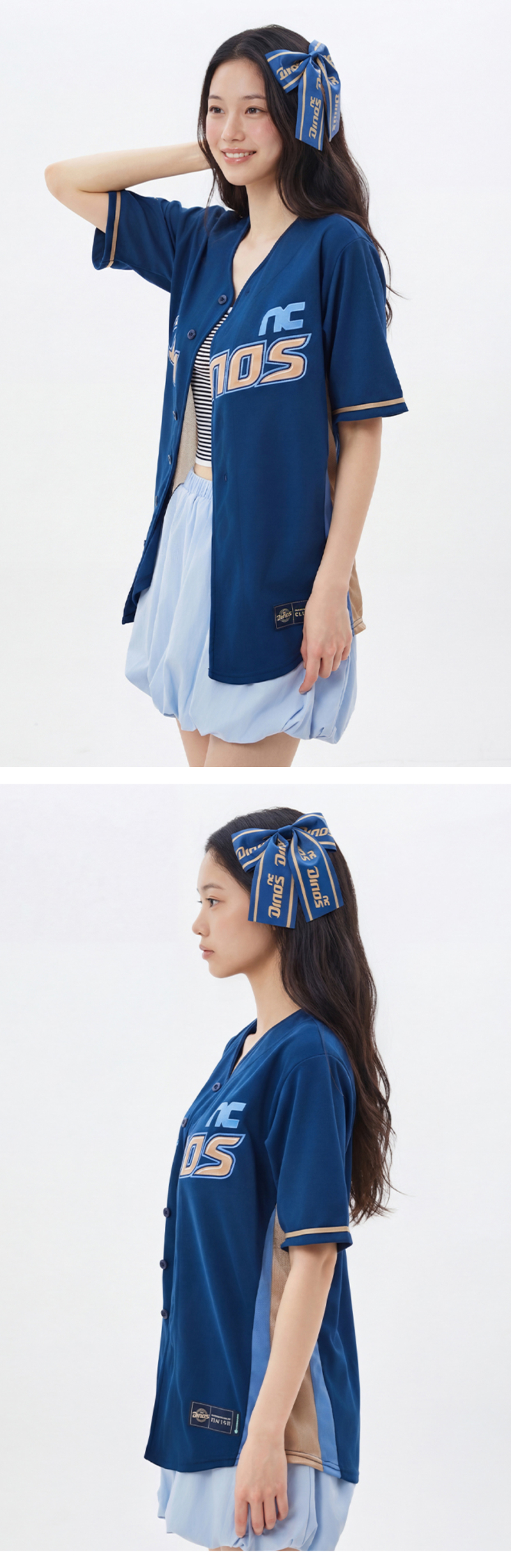 모델 착장 (model-wearing · BLUE)