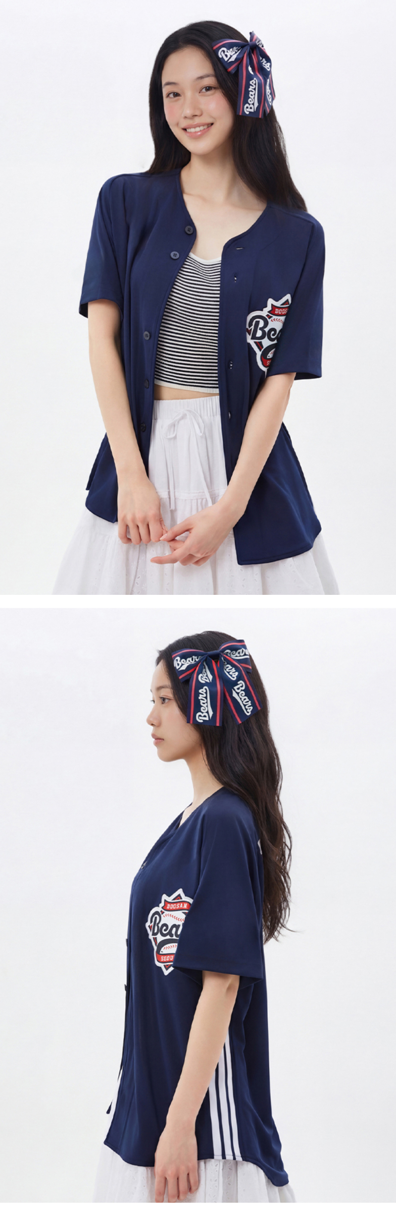 모델 착장 (model-wearing · NAVY)