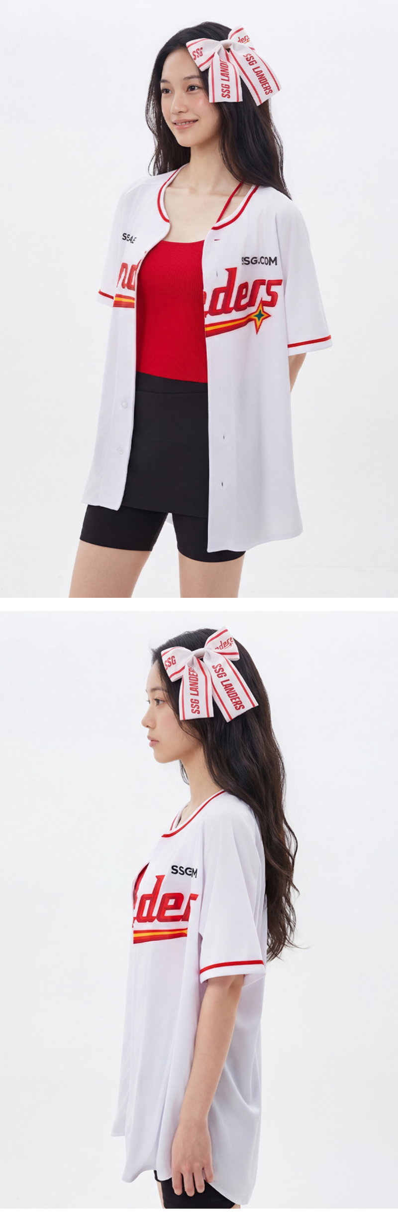 모델 착장 (model-wearing · WHITE)