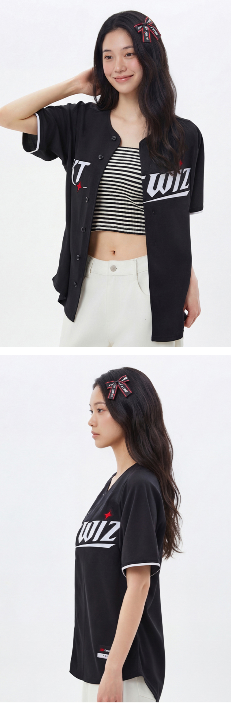 모델 착장 (model-wearing · BLACK)