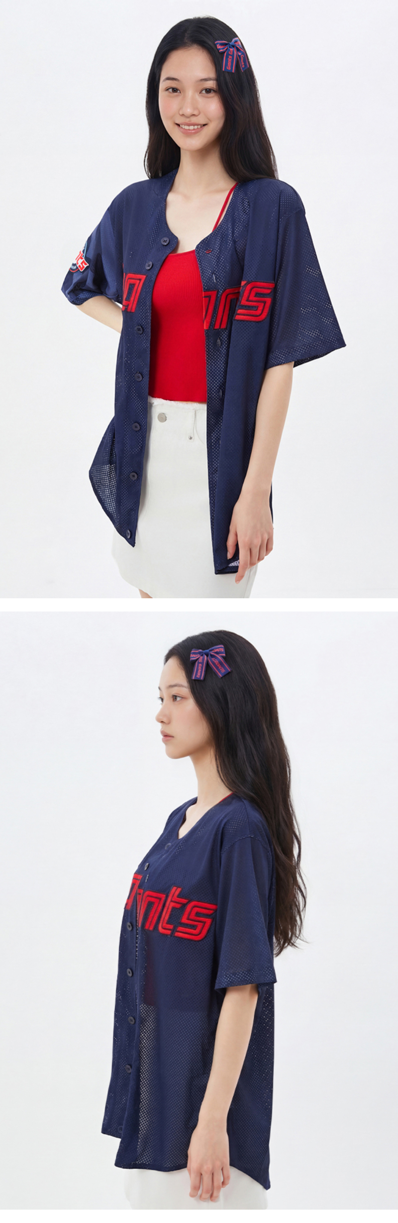 모델 착장 (model-wearing · NAVY)