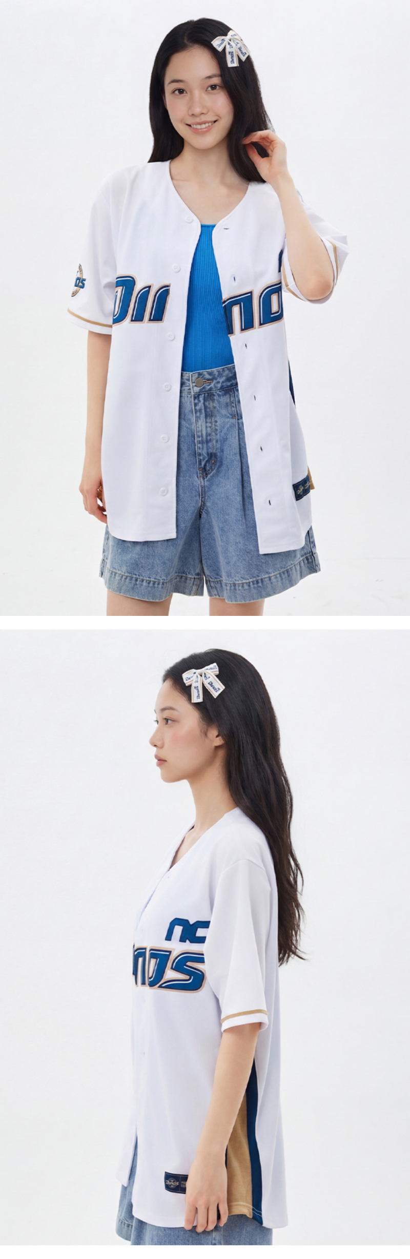 모델 착장 (model-wearing · WHITE)