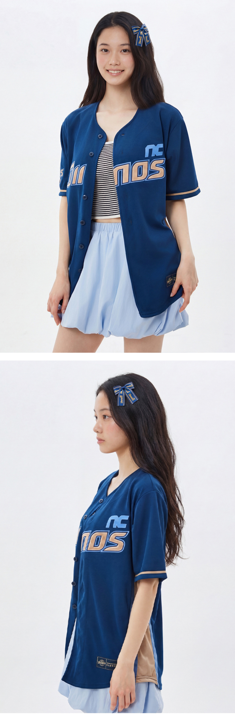 모델 착장 (model-wearing)