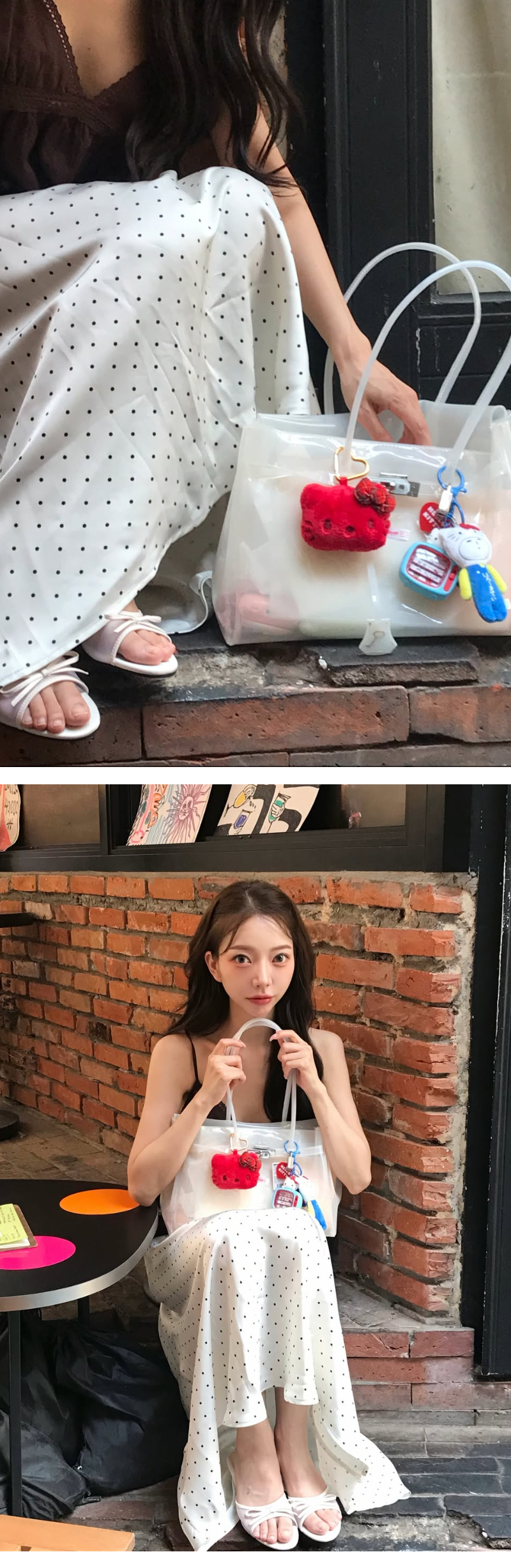 모델 착장 (model-wearing · BROWN)