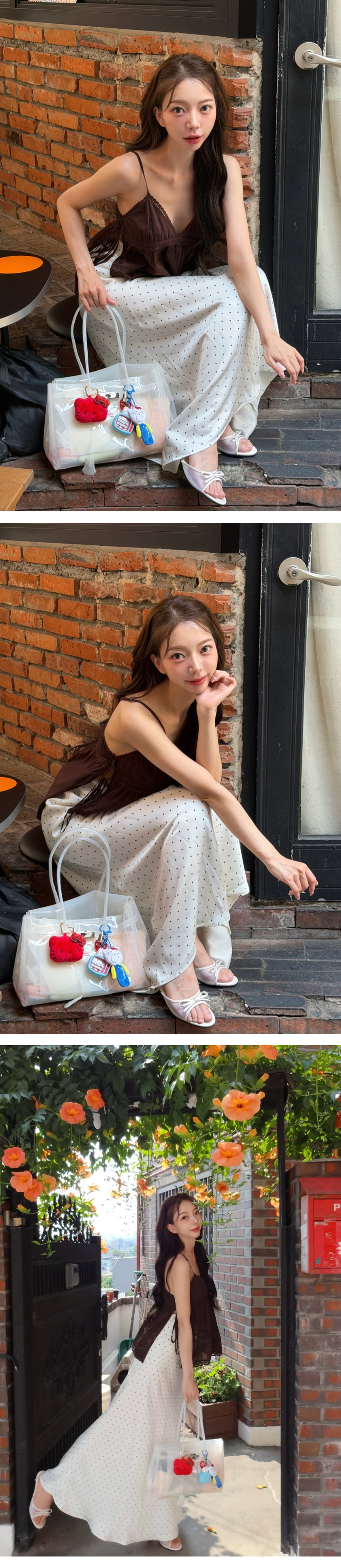 모델 착장 (model-wearing)