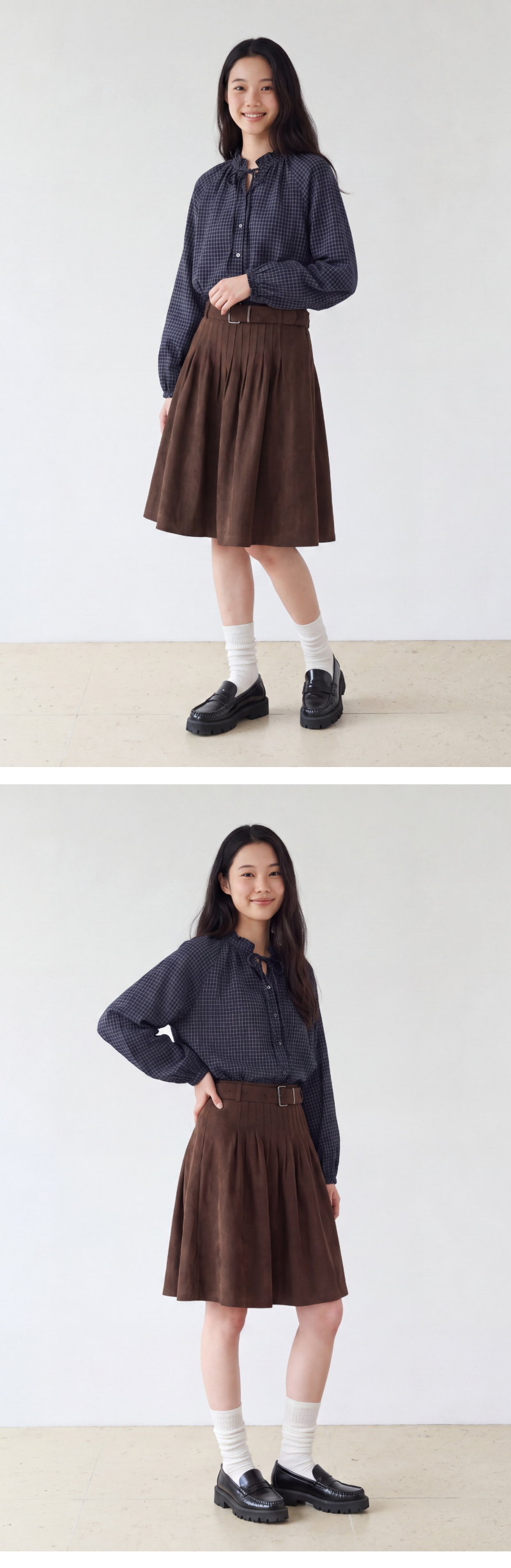 모델 착장 (model-wearing)