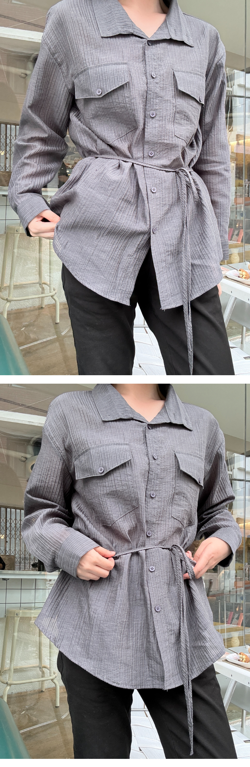 모델 착장 (model-wearing)