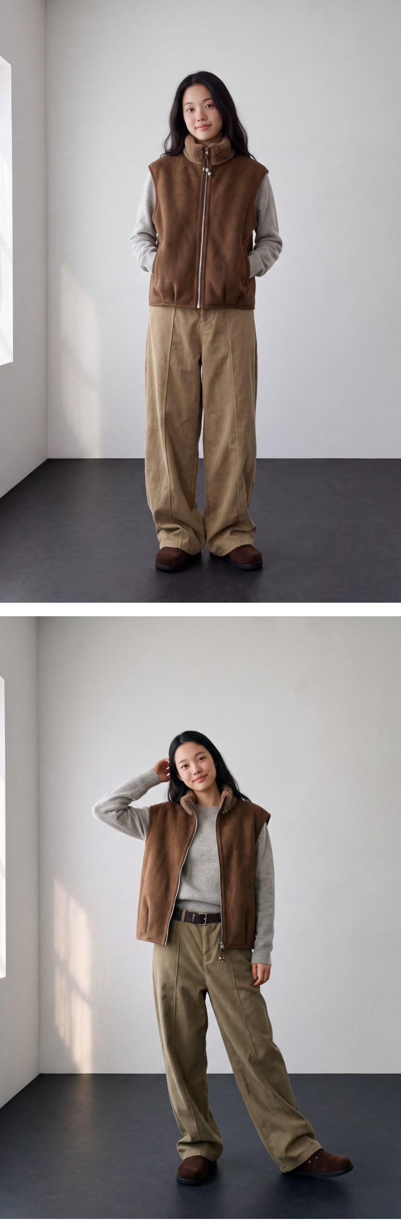 모델 착장 (model-wearing)