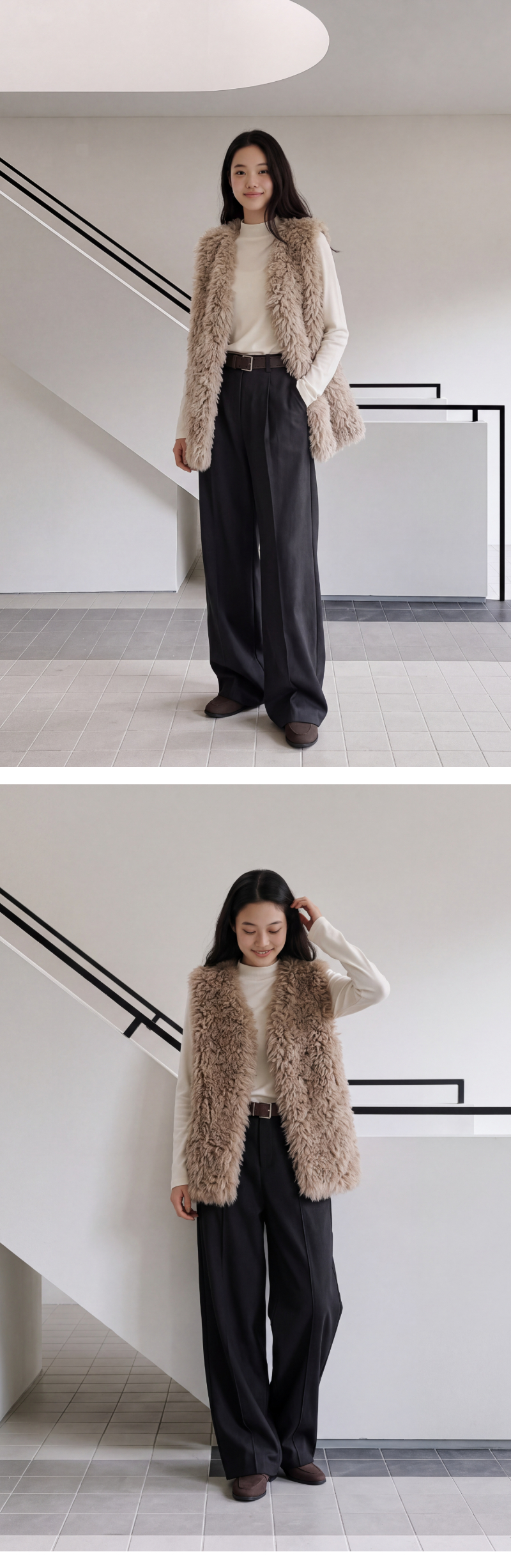 모델 착장 (model-wearing)