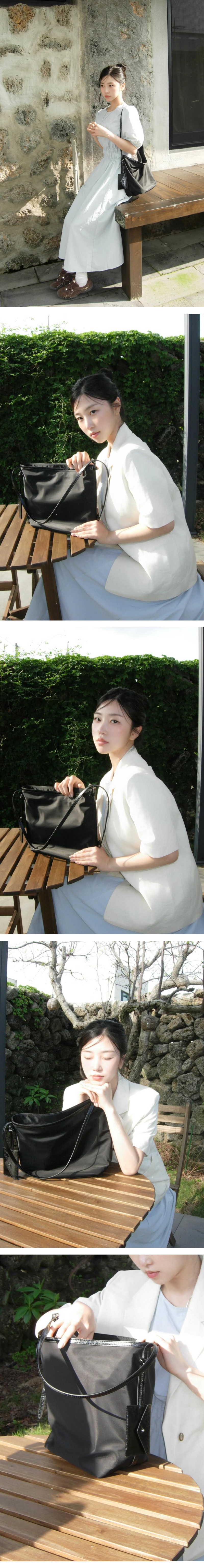 모델 착장 (model-wearing · BLACK)