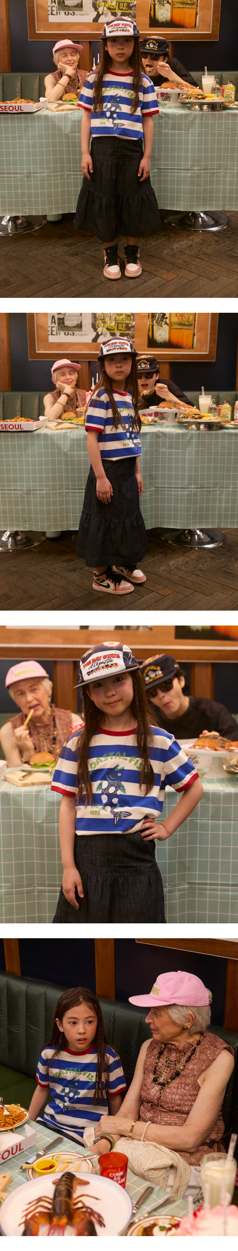모델 착장 (model-wearing · BLUE)