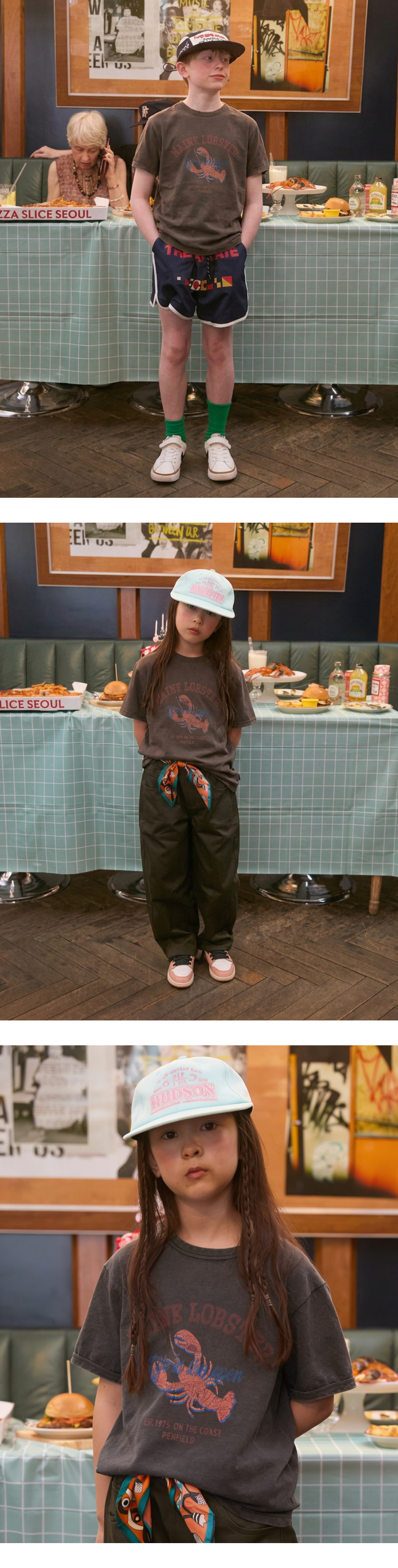 모델 착장 (model-wearing · DARK BROWN)