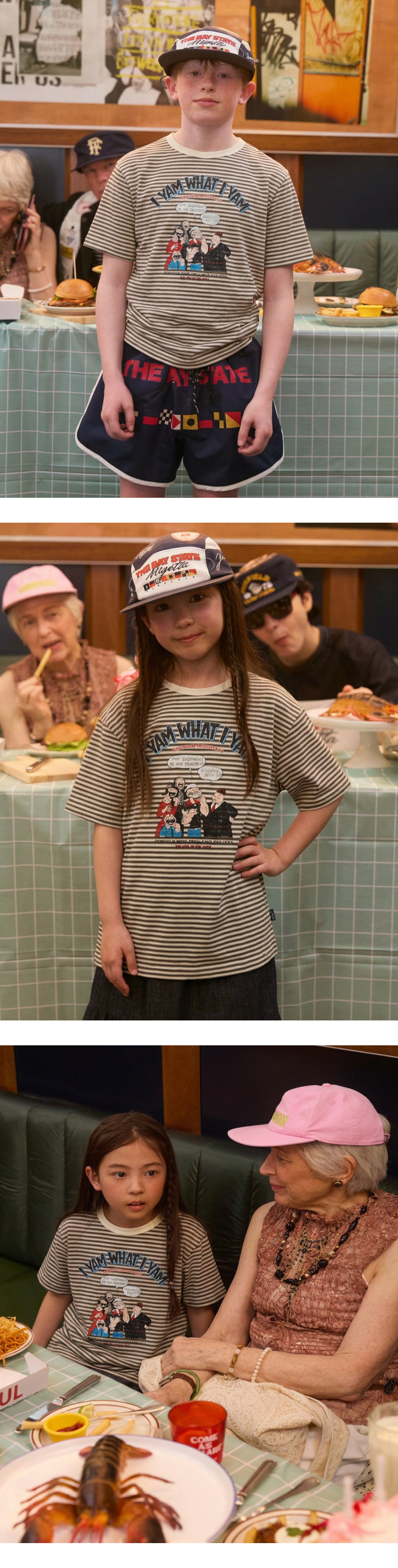모델 착장 (model-wearing · IVORY)