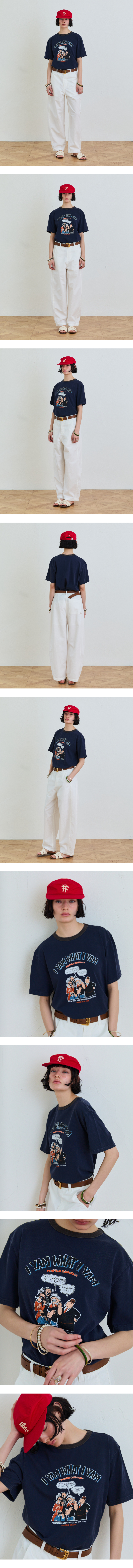 모델 착장 (model-wearing · NAVY)