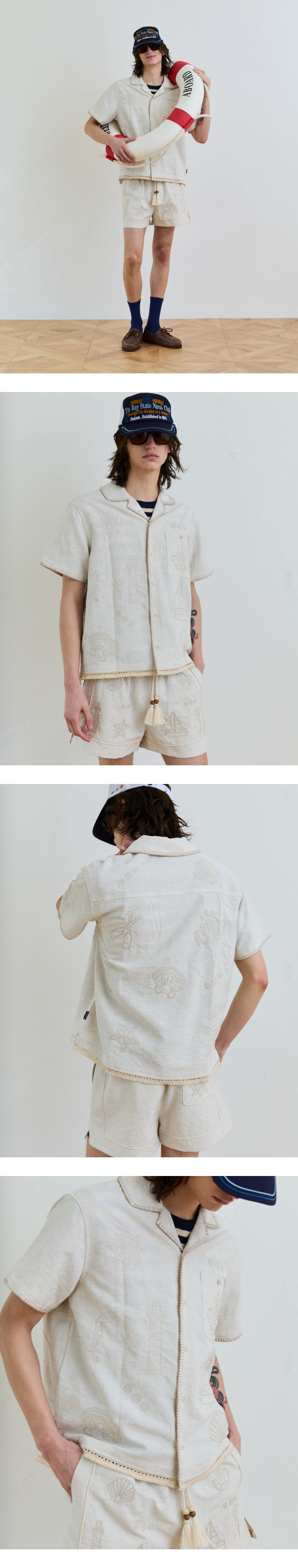 모델 착장 (model-wearing · IVORY · 2/2)