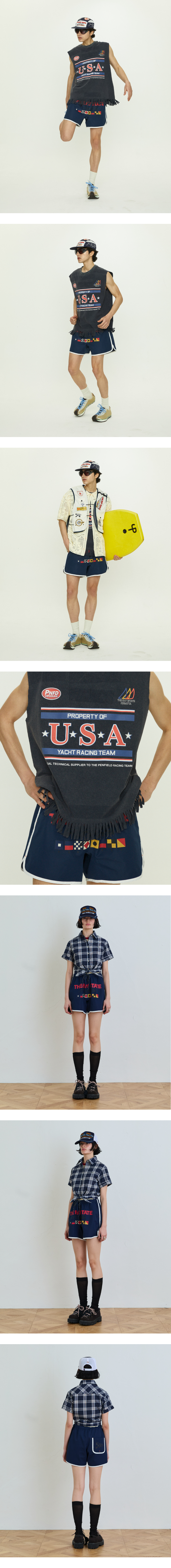모델 착장 (model-wearing · NAVY · 1/2)