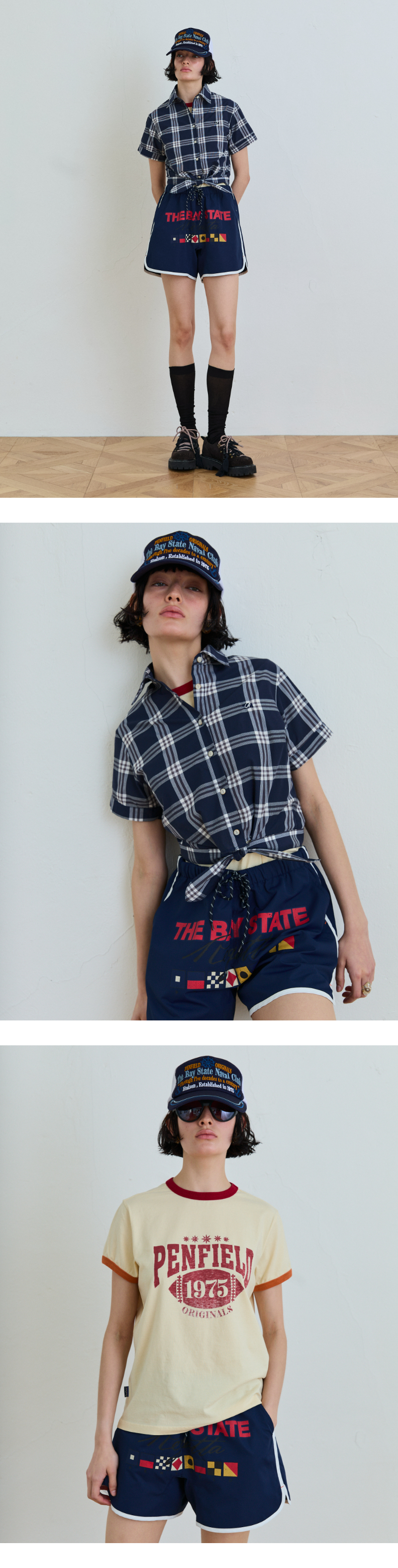 모델 착장 (model-wearing · NAVY · 2/2)