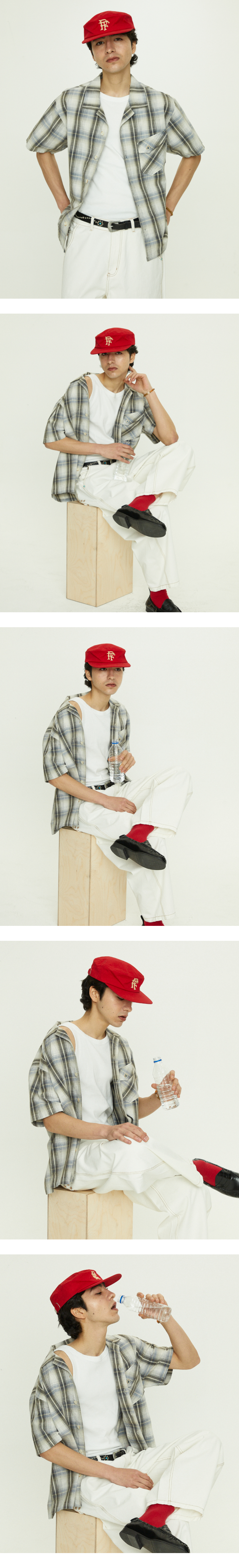 모델 착장 (model-wearing · GREY · 2/2)