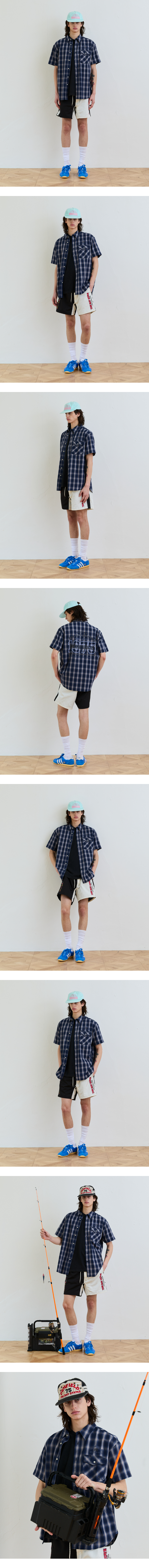 모델 착장 (model-wearing · NAVY)