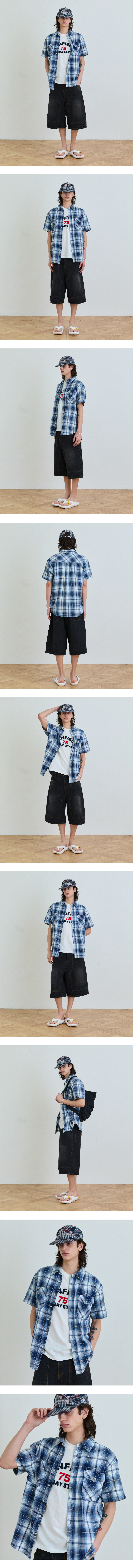모델 착장 (model-wearing · INDIGO)