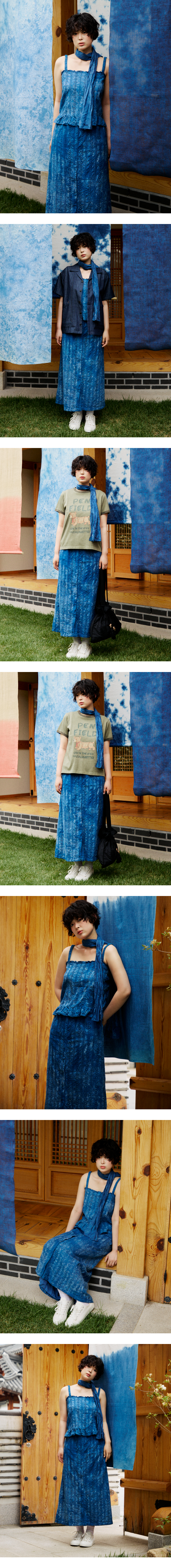 모델 착장 (model-wearing · INDIGO · 2/3)