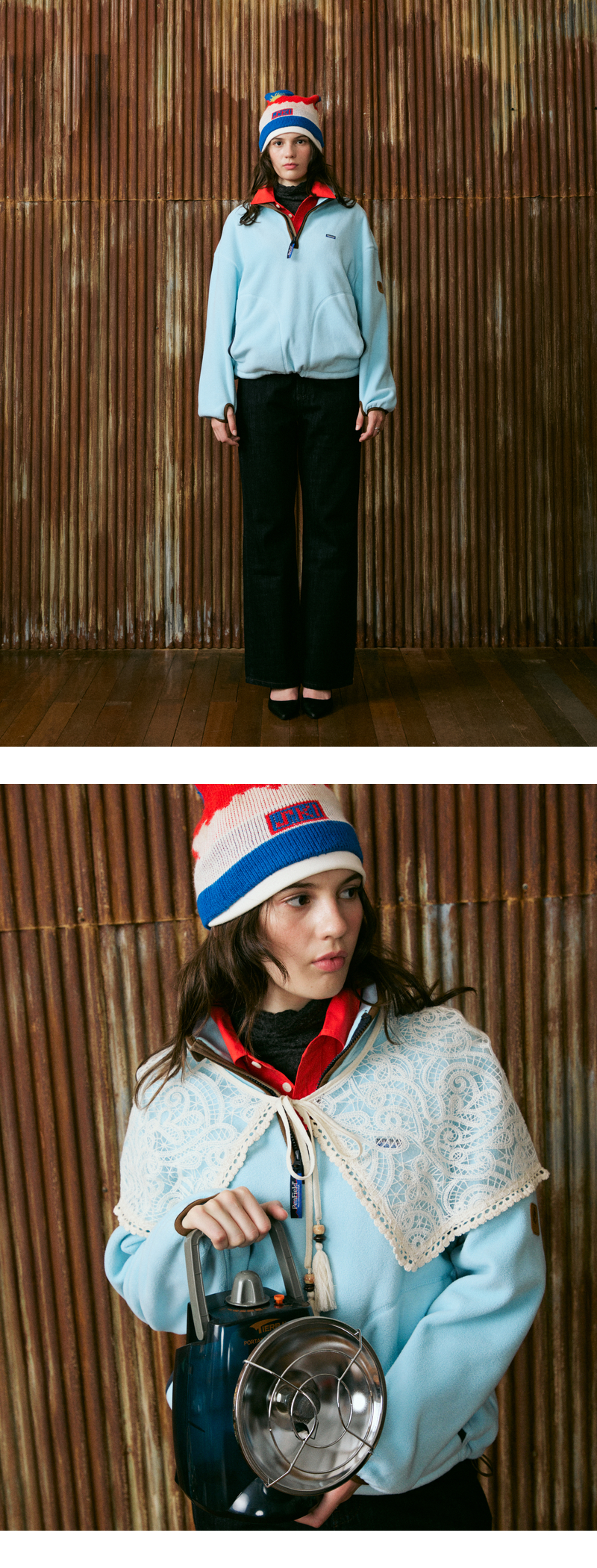 모델 착장 (model-wearing · SKY BLUE)