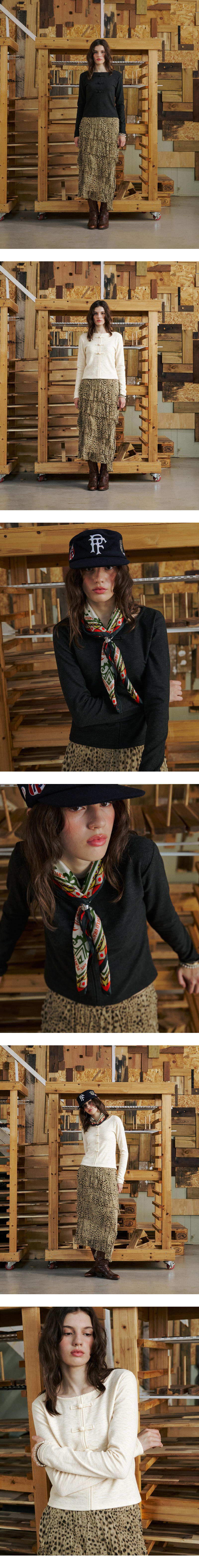 모델 착장 (model-wearing)