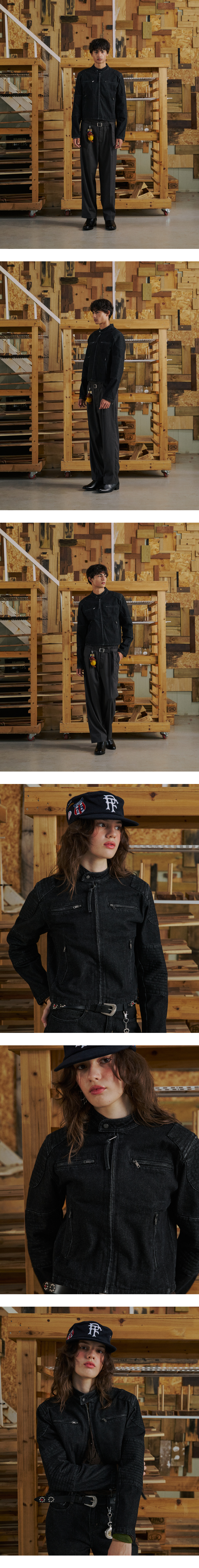 모델 착장 (model-wearing · BLACK)