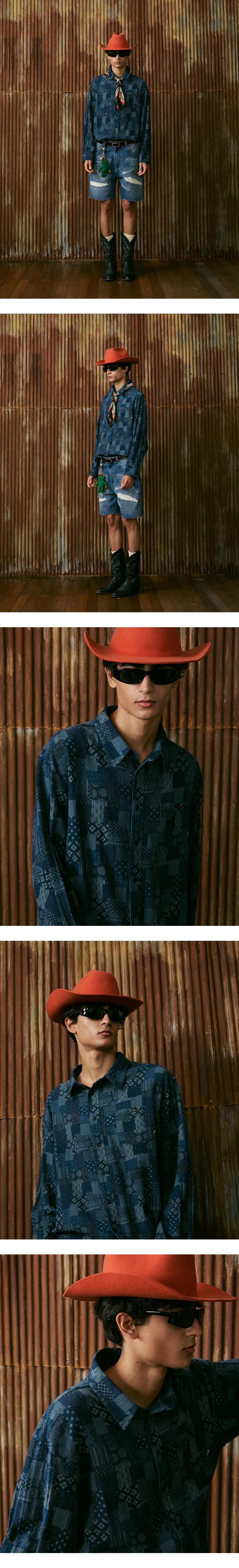 모델 착장 (model-wearing · NAVY)