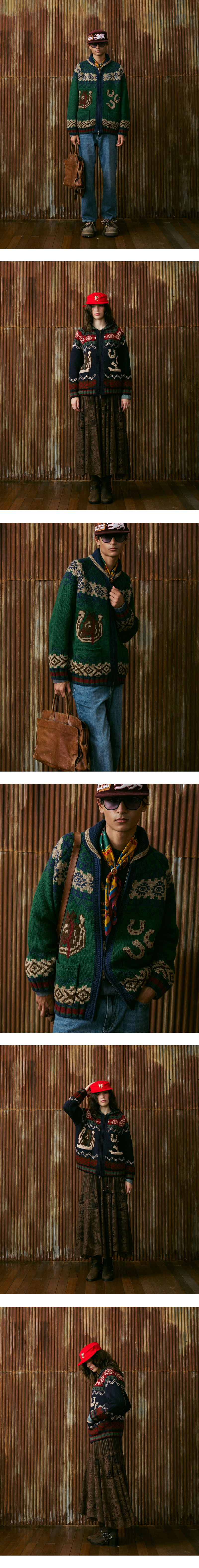 모델 착장 (model-wearing)