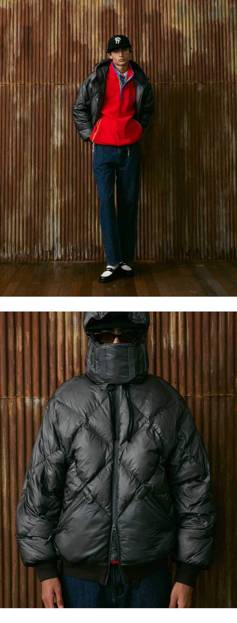 모델 착장 (model-wearing · 2/2)
