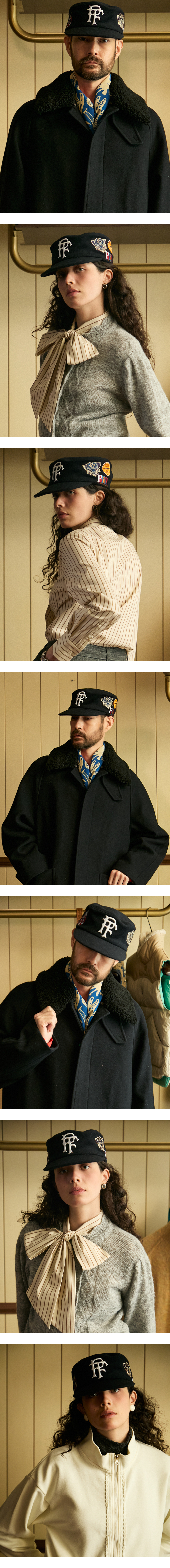 모델 착장 (model-wearing · NAVY · 1/2)