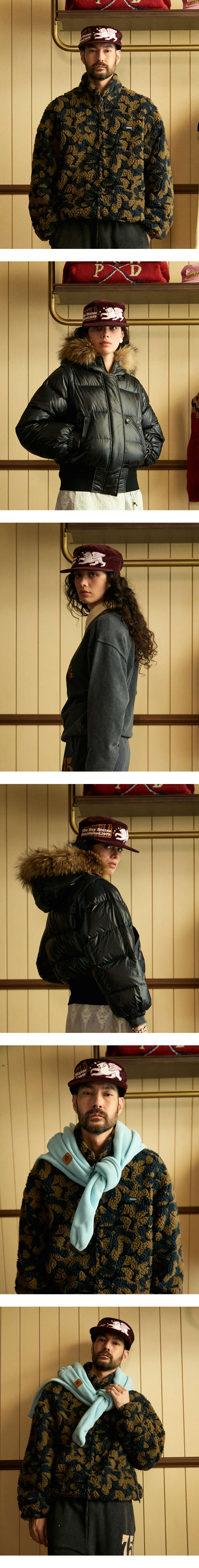 모델 착장 (model-wearing · PURPLE)