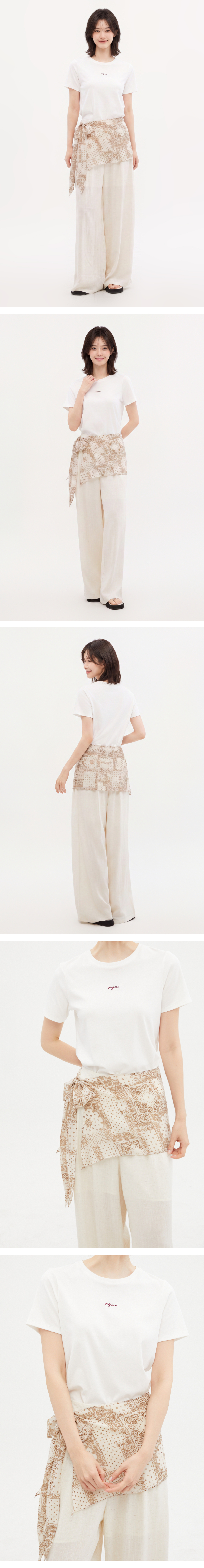 모델 착장 (model-wearing)