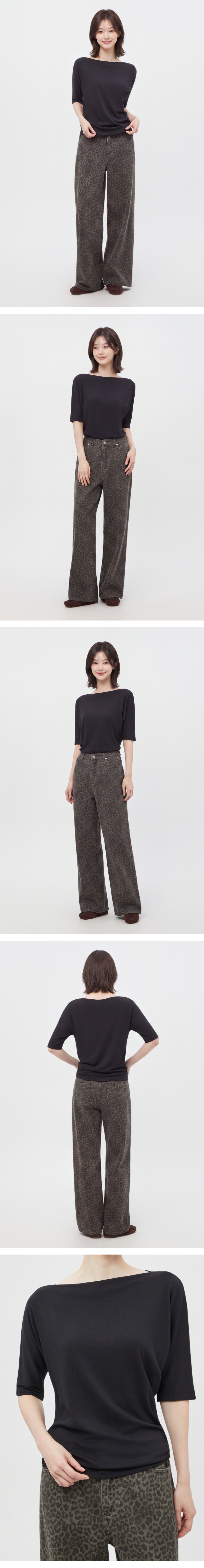 모델 착장 (model-wearing)