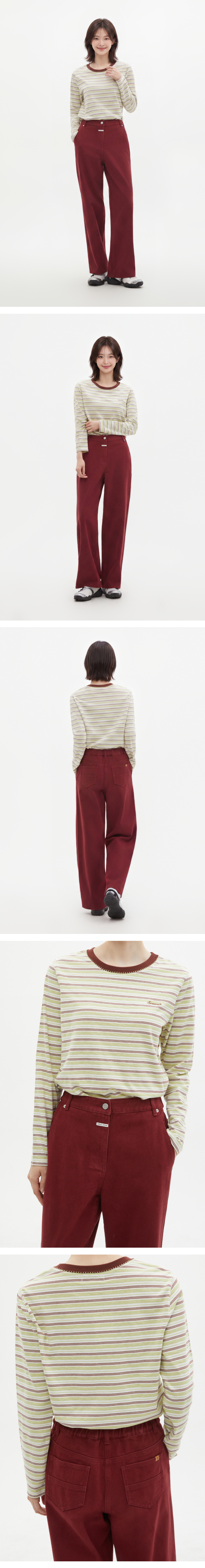 모델 착장 (model-wearing)