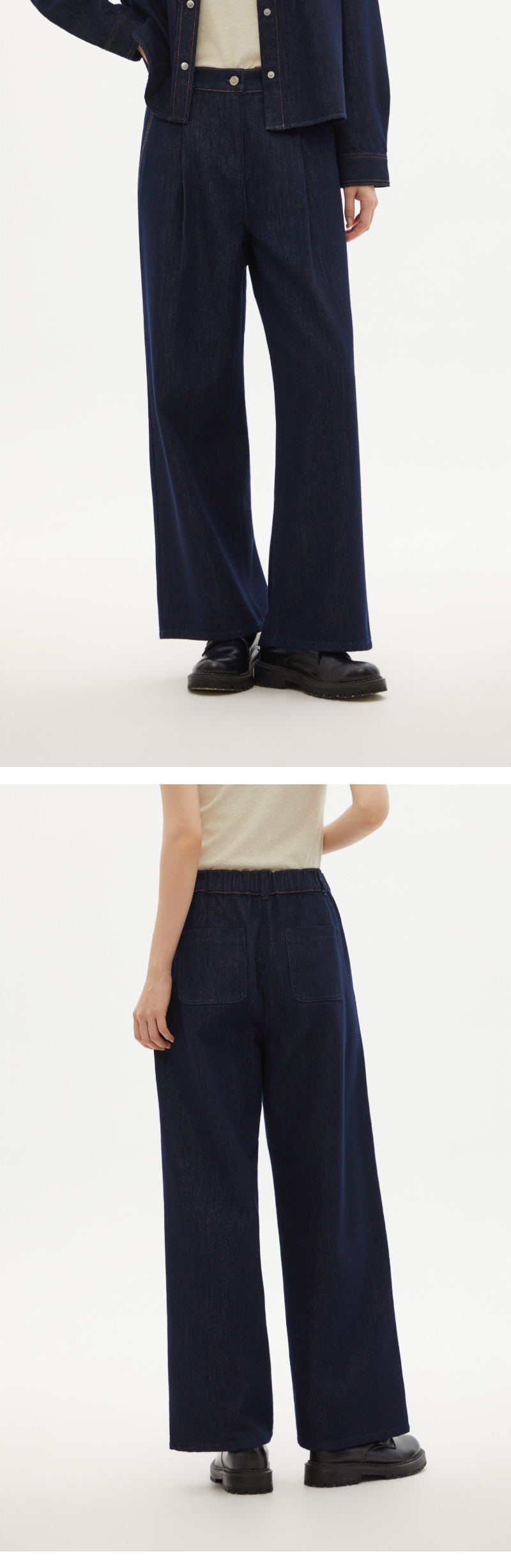 모델 착장 (model-wearing)