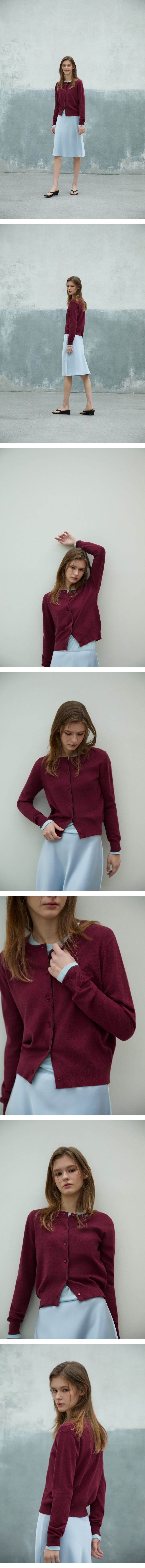 모델 착장 (model-wearing · WINE)