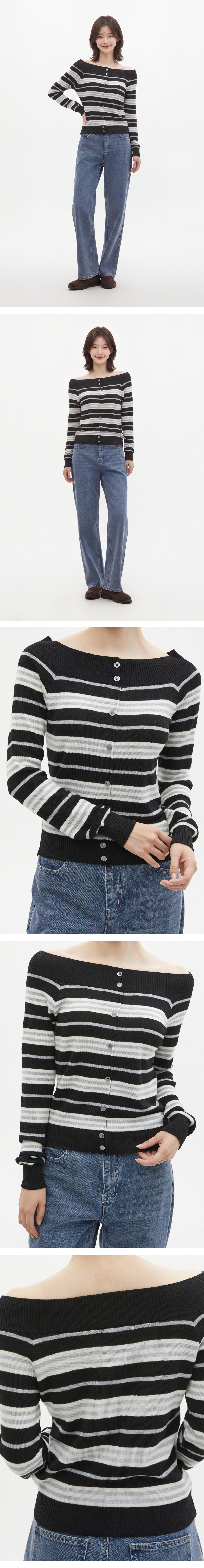 모델 착장 (model-wearing · BLACK)